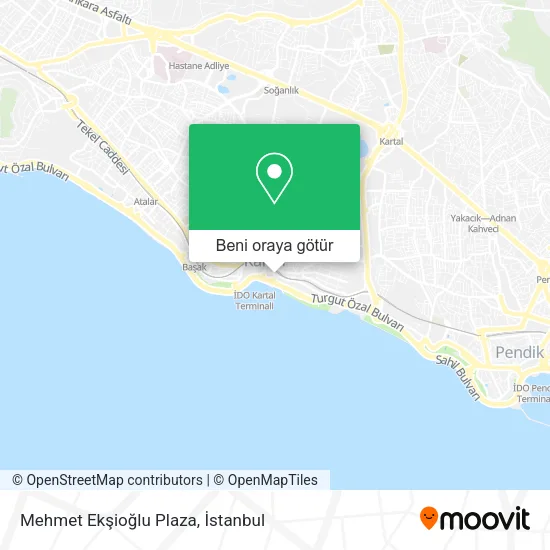 Mehmet Ekşioğlu Plaza harita