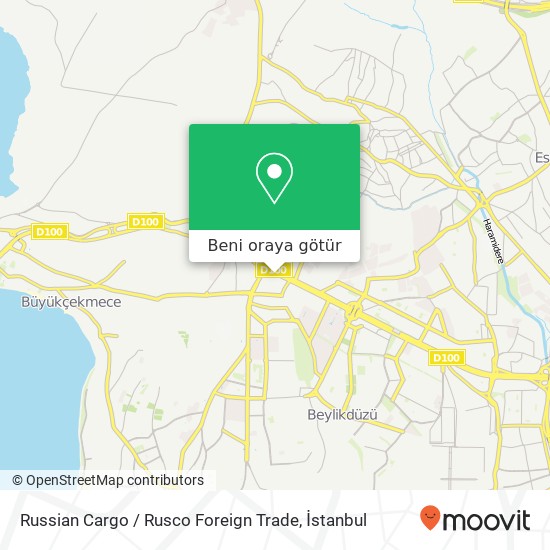 Russian Cargo / Rusco Foreign Trade harita