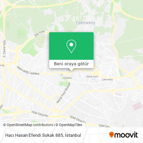 Hacı Hasan Efendi Sokak 885 harita
