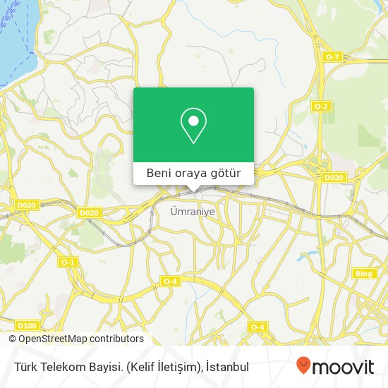 Türk Telekom Bayisi. (Kelif İletişim) harita