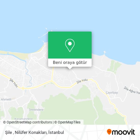 Şile , Nilüfer Konakları harita