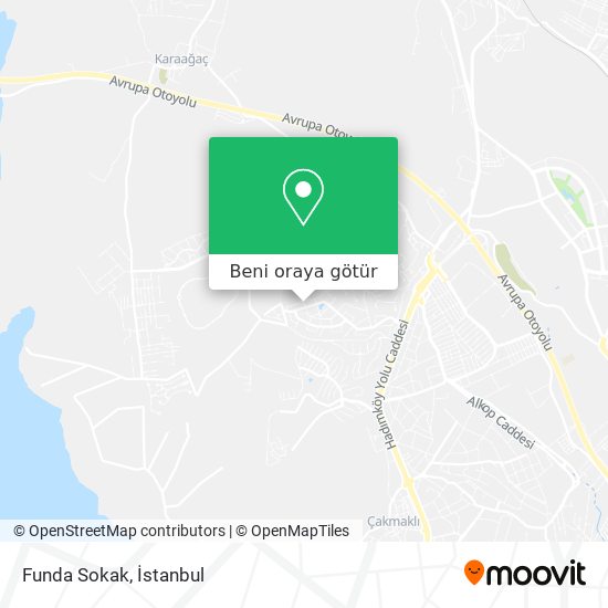Funda Sokak harita
