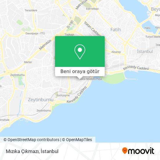 Mızıka Çıkmazı harita