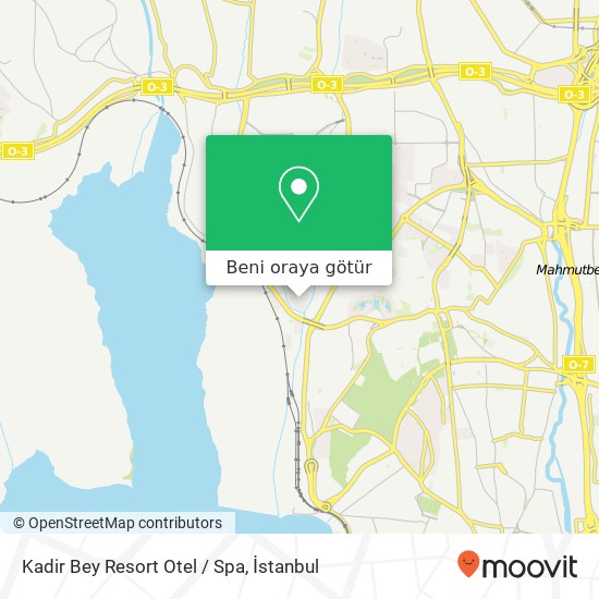 Kadir Bey Resort Otel / Spa harita