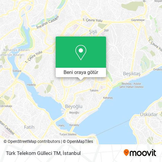 Türk Telekom Gülleci TM harita