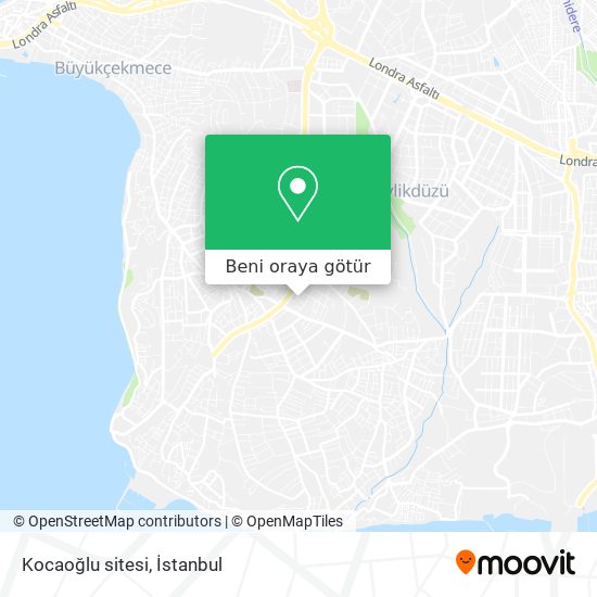 Kocaoğlu sitesi harita