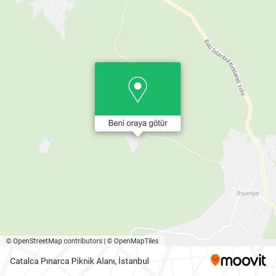 Catalca Pınarca Piknik Alanı harita