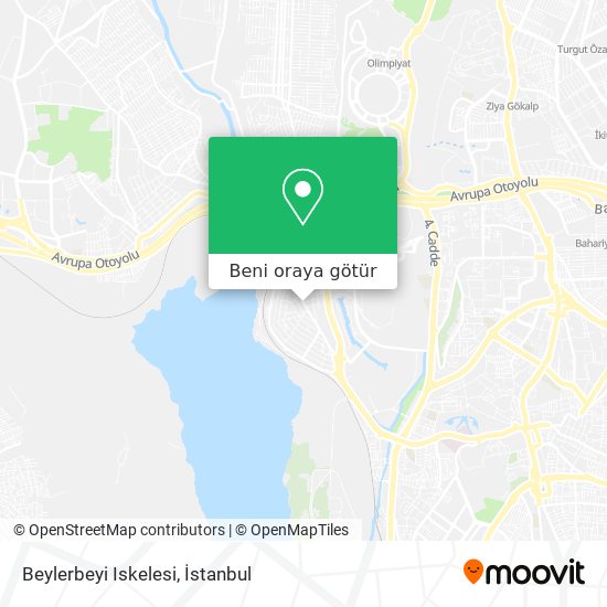 Beylerbeyi Iskelesi harita