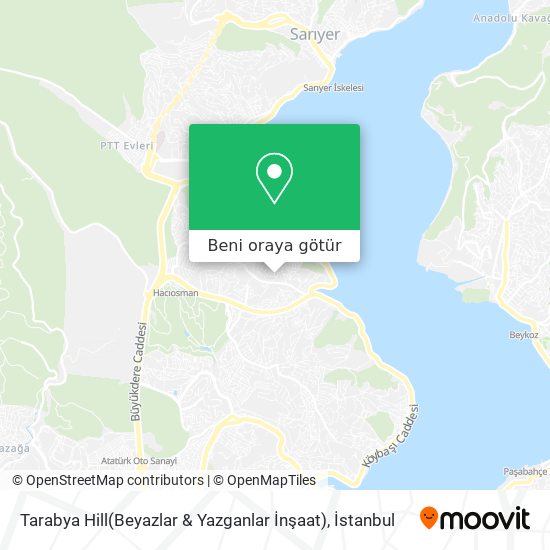 Tarabya Hill(Beyazlar & Yazganlar İnşaat) harita