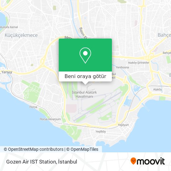Gozen Air IST Station harita