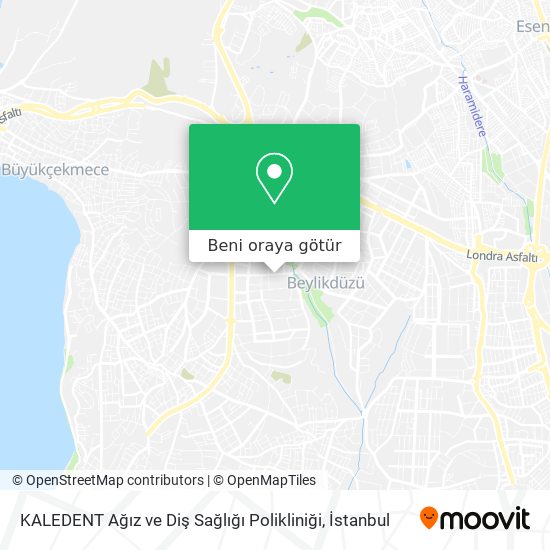 KALEDENT Ağız ve Diş Sağlığı Polikliniği harita