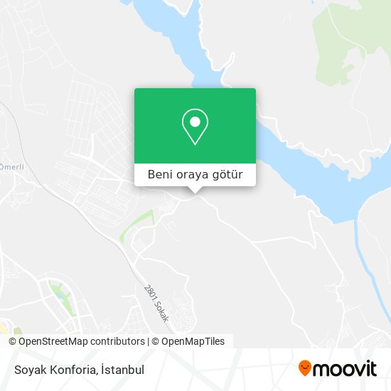Soyak Konforia harita