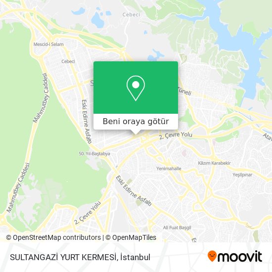 SULTANGAZİ YURT KERMESİ harita