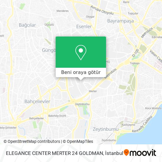 ELEGANCE CENTER MERTER 24 GOLDMAN harita