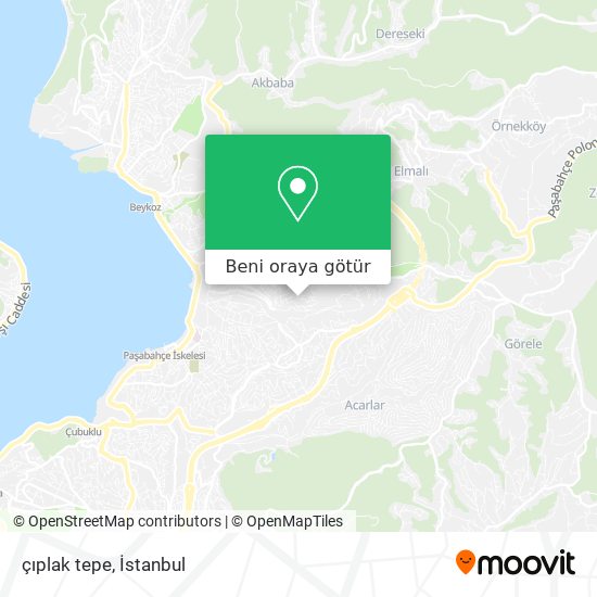çıplak tepe harita