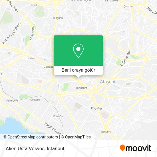 Alien Usta Vosvos harita