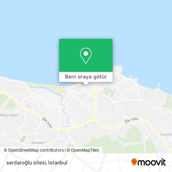 serdaroğlu sitesi harita