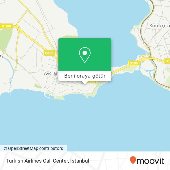 Turkish Airlines Call Center harita