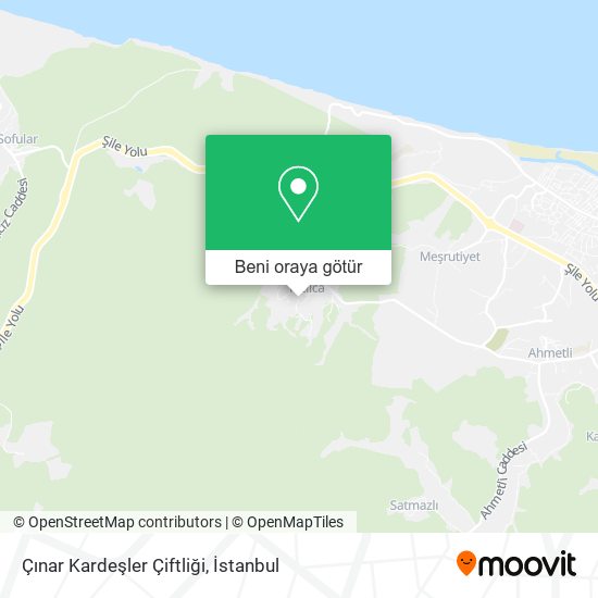 Çınar Kardeşler Çiftliği harita