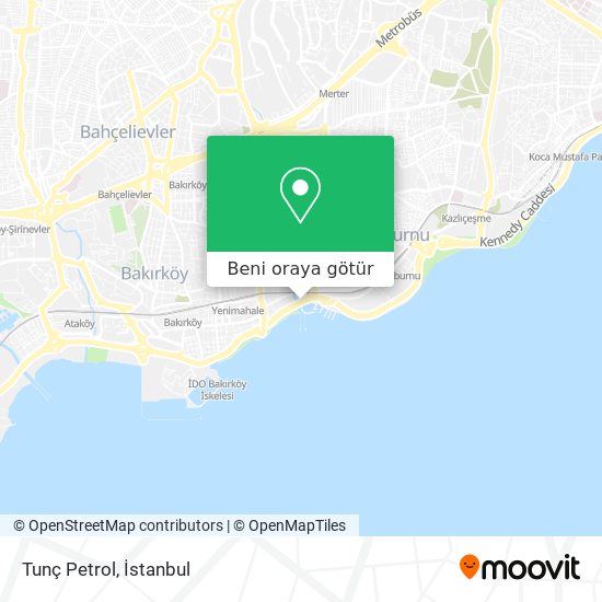 Tunç Petrol harita