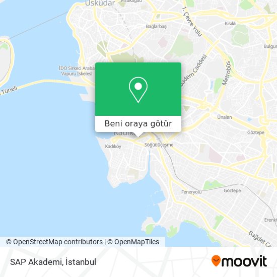 SAP Akademi harita
