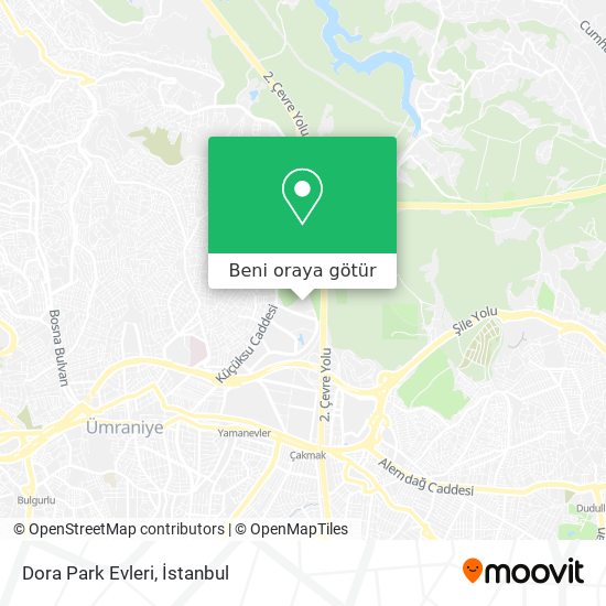 Dora Park Evleri harita