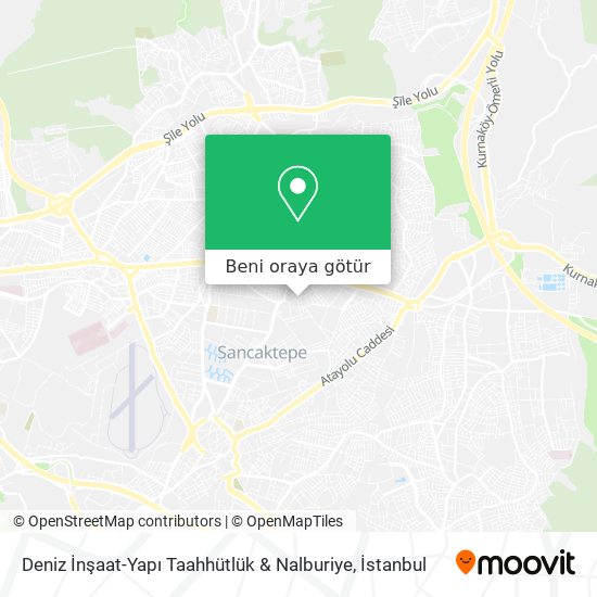 Deniz İnşaat-Yapı Taahhütlük & Nalburiye harita