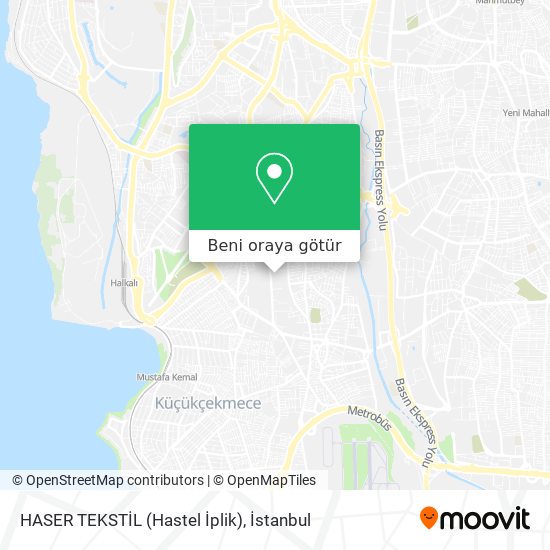 HASER TEKSTİL (Hastel İplik) harita