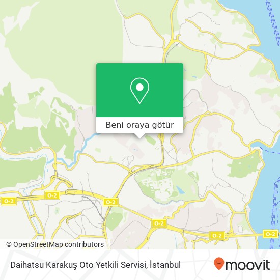 Daihatsu Karakuş Oto Yetkili Servisi harita