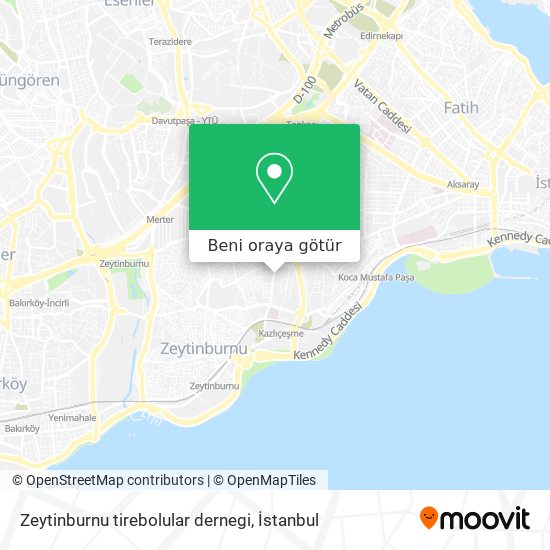 Zeytinburnu tirebolular dernegi harita