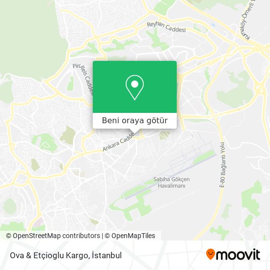 Ova & Etçioglu Kargo harita