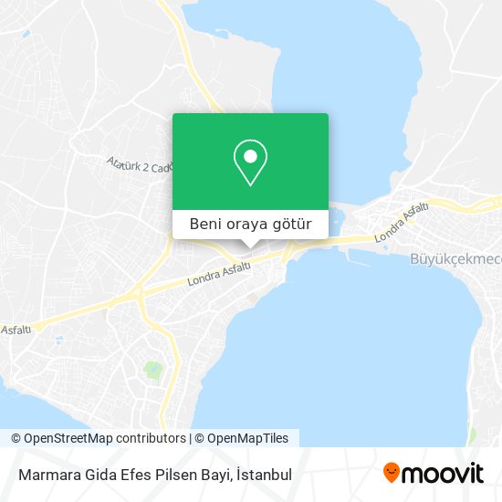 Marmara Gida Efes Pilsen Bayi harita