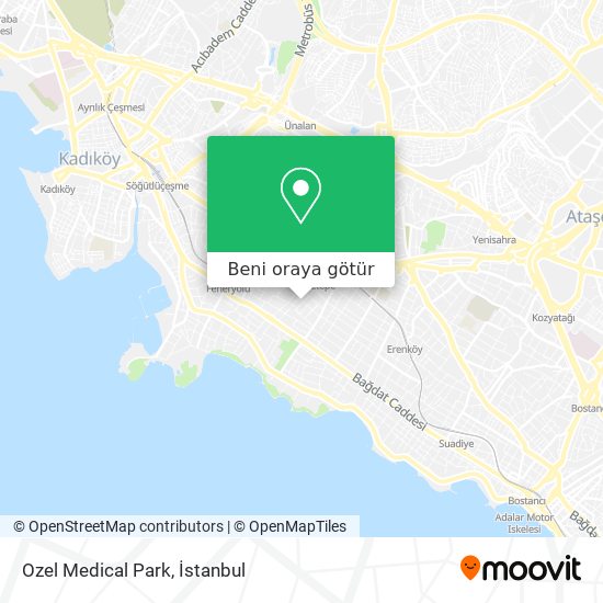 Ozel Medical Park harita