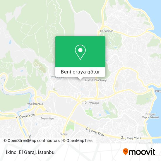 İkinci El Garaj harita