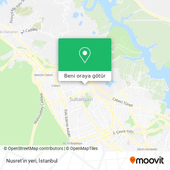 Nusret'in yeri harita
