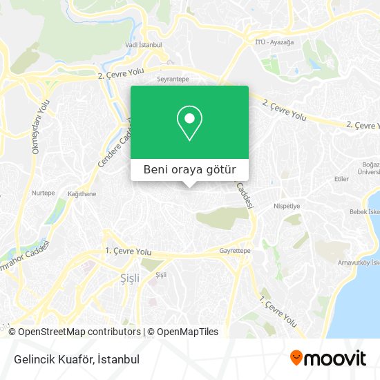 Gelincik Kuaför harita