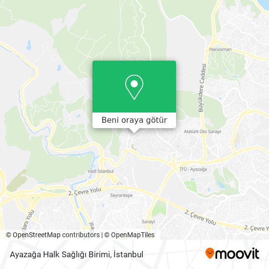 Ayazağa Halk Sağlığı Birimi harita