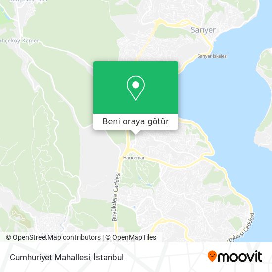 Cumhuriyet Mahallesi harita
