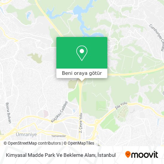 Kimyasal Madde Park Ve Bekleme Alanı harita