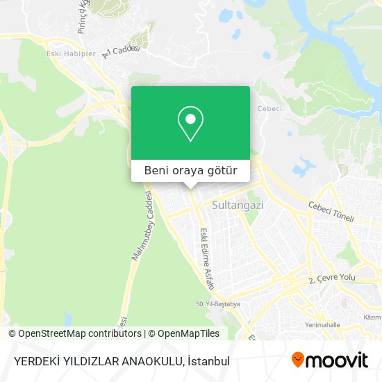YERDEKİ YILDIZLAR ANAOKULU harita