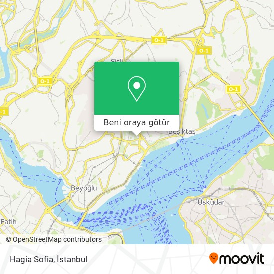 Hagia Sofia harita