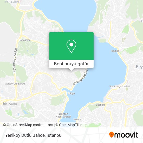 Yenikoy Dutlu Bahce harita