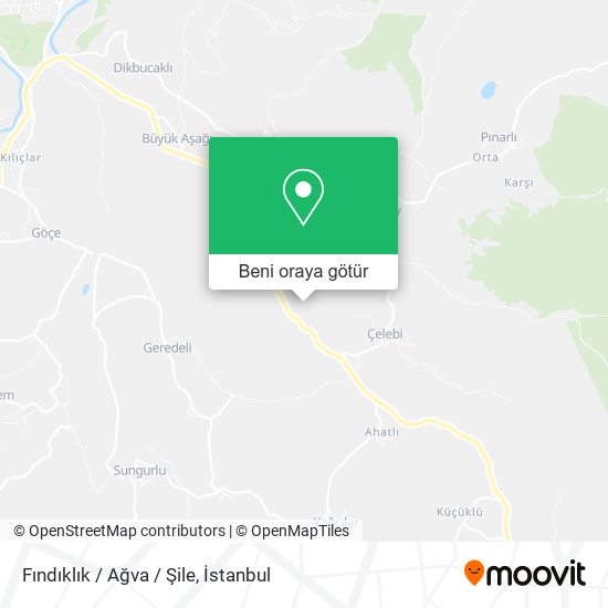 Fındıklık / Ağva / Şile harita