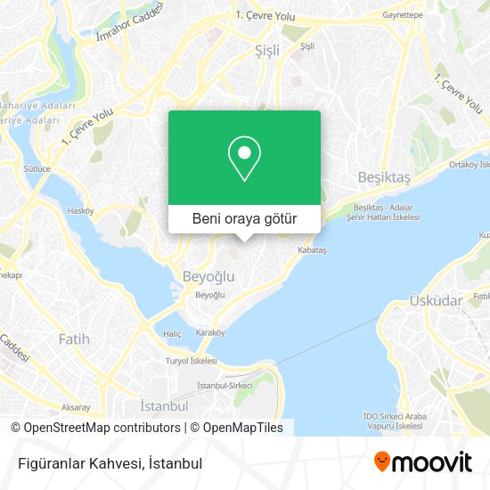 Figüranlar Kahvesi, Beyoğlu nerede, Otobüs, Metro, Minibüs / Dolmuş