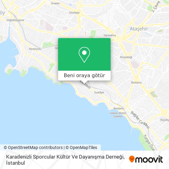 Karadenizli Sporcular Kültür Ve Dayanışma Derneği harita