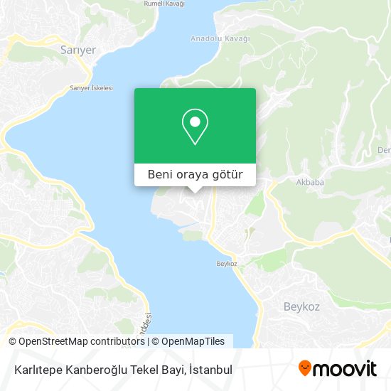 Karlıtepe Kanberoğlu Tekel Bayi harita