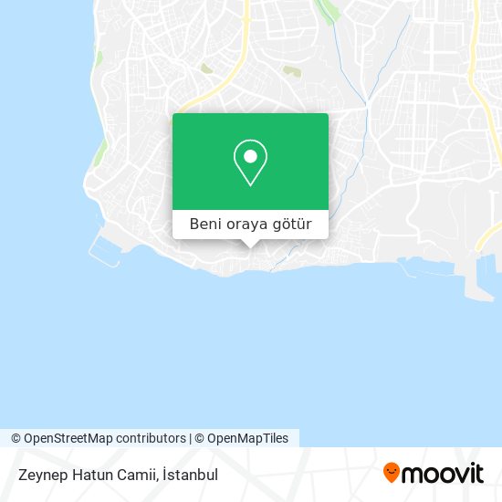 Zeynep Hatun Camii harita