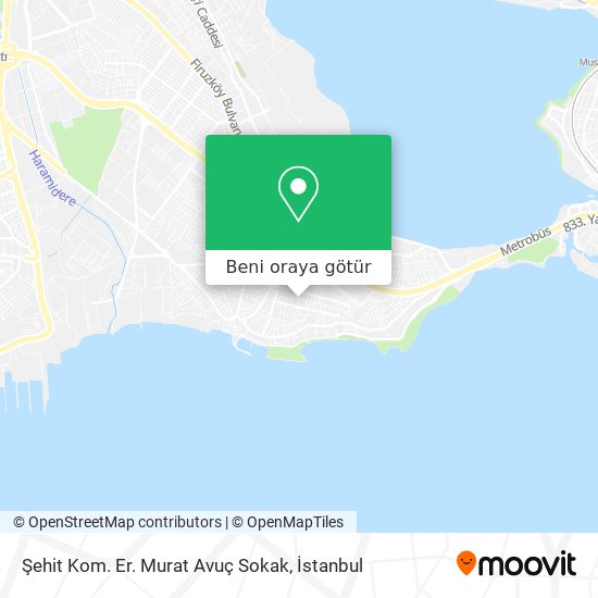 Şehit Kom. Er. Murat Avuç Sokak harita