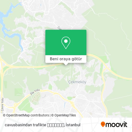 cavusbasindan trafikte 🚗🚕🚘🚖🚔🚙⛟ harita