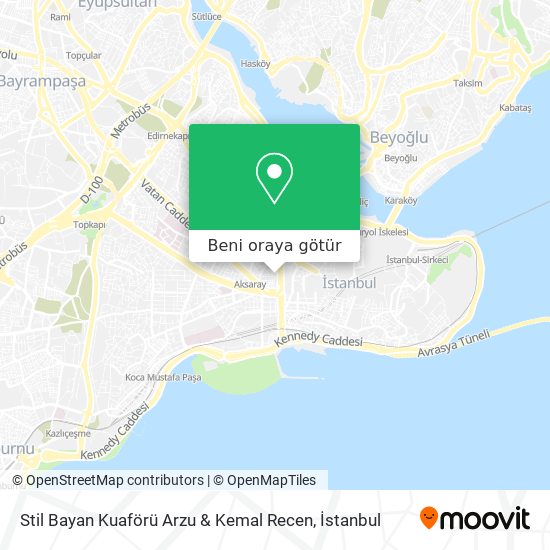 Stil Bayan Kuaförü Arzu & Kemal Recen harita